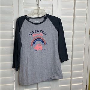 The North Face Gray jersey size medium